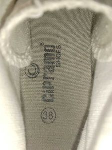 White Aesthetic Converse Shoes