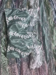 Beautiful Multi-color Lehenga Skirt and top