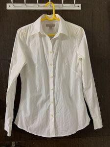 Banana Republic White Cotton Shirt