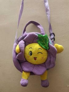 Cute Flower Plush Bag
