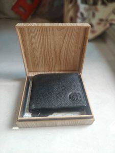 Woodland Leather Wallet with Box