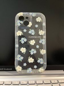 Cute Floral Clear Phone Case