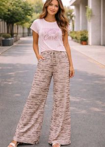 Comfortable Striped Palazzos 👖