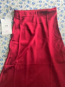 Long Silk Skirt