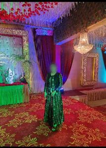 Beautiful Black &amp; White Ethnic Gown