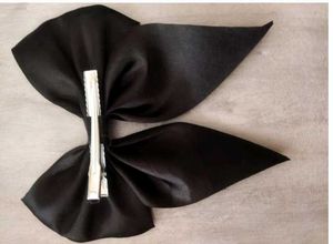 Black And White Hair Bow Pack Of 2