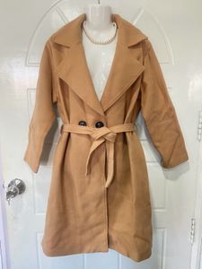 Elegant Tan Trench Coat