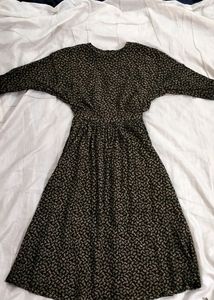 Ditsy Print Dress