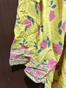 Branded floral kurta coord set