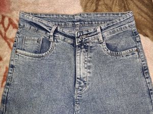 Light Wash Wide Leg Jeans