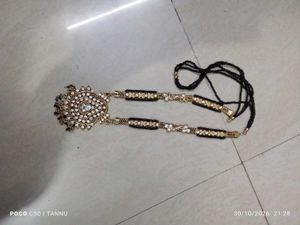 Exquisite Oxidised Necklace with Pendant