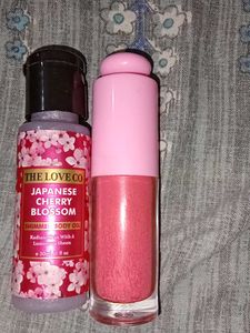 Japanese Cherry Blossom Shimmer Body