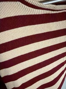 Striped Cropped Top