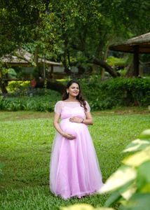 Elegant Baby Pink Gown