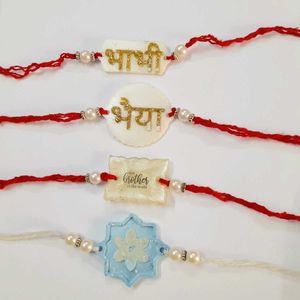 Combo Of 4 Rakhi Set