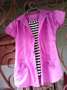 Combo Of Two Beautiful Tops With 2 Sided Pockets💜