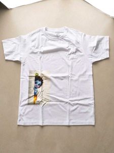 Kids White Cotton T-Shirt – Cute Baby Krishna Grap
