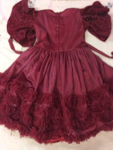 Sparkly Red Party Dress