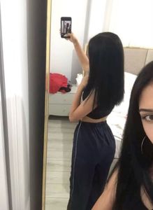 Woman Black Track Pants