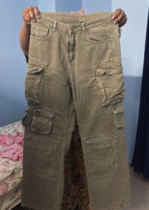 Olive green Cargo Pants