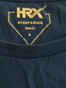HRX Blue Graphic T-Shirt