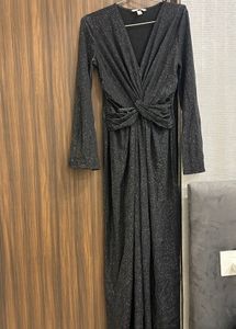 H&amp;M Sparkly Black Jumpsuit