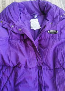 Stylish Purple Puffer Jacket