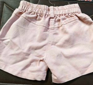 Cute Pink Girl's Shorts