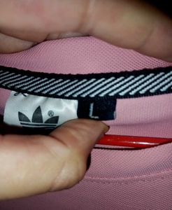 Adidas T-shirt, Regular Round Neck🎀🎀✨ L-size