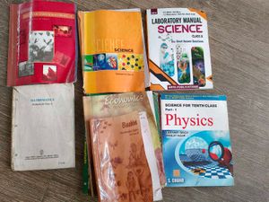 Class X Textbook Bundle - Science, Maths, & More!