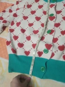 ❤️ Heart Print Pinterest Cardigan