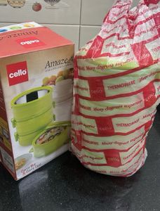 New-Cello Amaze-4 Insulated Lunch Carrier
