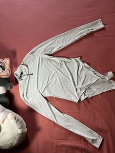 ZARA Long Sleeve Mock Neck bodysuit
