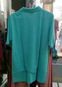Aqua Blue Polo Shirt