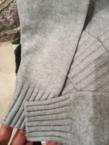 Cropped Knit Sweater