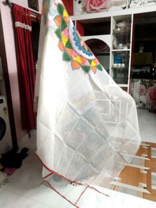 Handmade Designed Cotton Saree