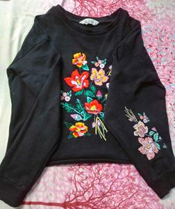 Floral Embroidered Top