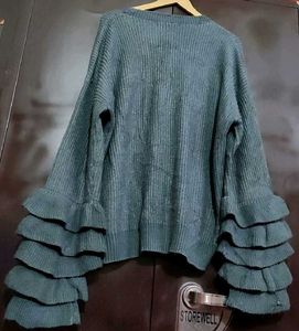 Grey Winter Top For Healthy Girl Or Woman 48 Bust
