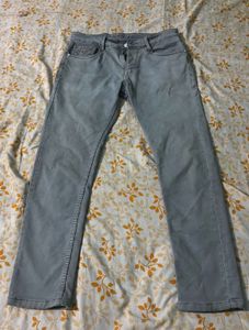 Men's Grey Diesel Jeans