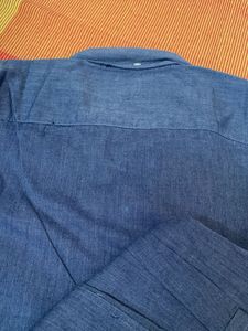 Next Men's Regular Fit Marl Yarn Shirt