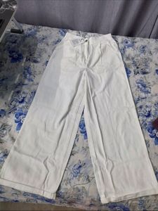 Relaxed Straight Fit Trousers