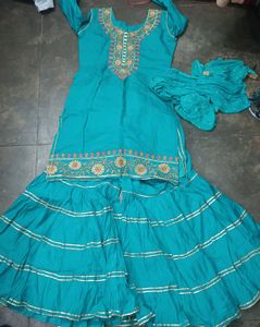 Kurta Set with Sharara