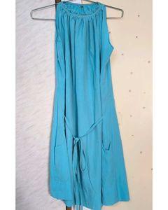 Sky Blue Casual Dress 🌩️