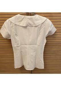 Ladies Top, White, Formal, Small
