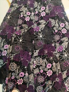 Floral midi whimsical skirt