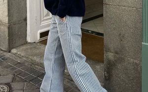 H&amp;M divided Striped Wide Leg Pants