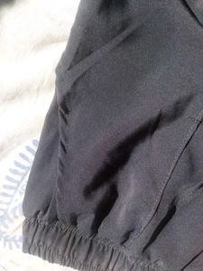Stylish Black Palazzos with Bow Detail
