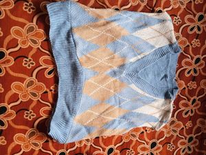 Argyle Knit Sweater