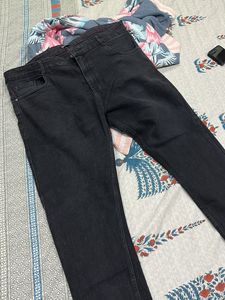 Men's Black Denim Jeans