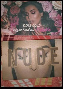 Rose Gold & Nude Eyeshadow Palettes